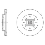 HiQ Front Brake Rotors Set SD1041