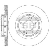 HiQ Rear Brake Rotors Set SD4158