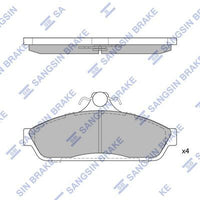 HiQ Front Brake Pads Set SP1209