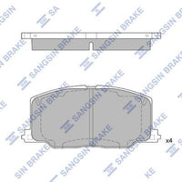 HiQ Front Brake Pads Set SP1436