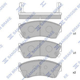 HiQ Front Brake Pads Set SP2009