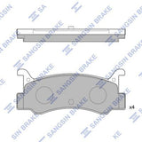 HiQ Rear Brake Pads Set SP1215