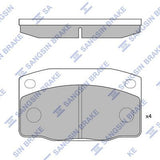 HiQ Front Brake Pads Set SP1055
