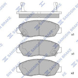 HiQ Front Brake Pads Set SP1109