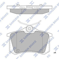 HiQ Rear Brake Pads Set SP1391