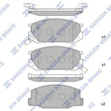 HiQ Front Brake Pads Set SP1219
