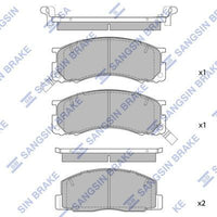 HiQ Front Brake Pads Set SP2035