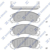HiQ Front Brake Pads Set SP1068