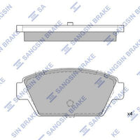 HiQ Front Brake Pads Set SP1514