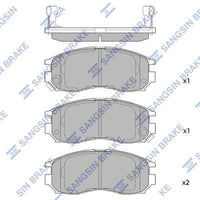 HiQ Front Brake Pads Set SP1134