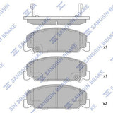 HiQ Front Brake Pads Set SP1427