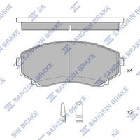 HiQ Front Brake Pads Set SP1527