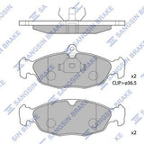 HiQ Front Brake Pads Set SP1220