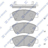 HiQ Front Brake Pads Set SP1221