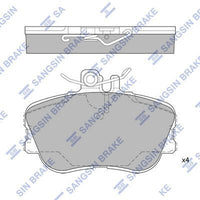 HiQ Front Brake Pads Set SP1980