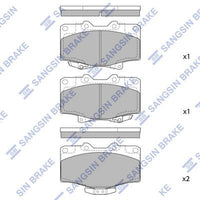 HiQ Front Brake Pads Set SP1420