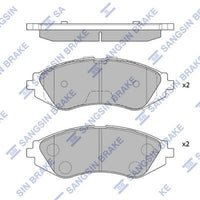 HiQ Front Brake Pads Set SP1077