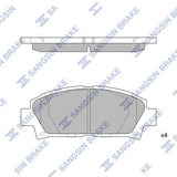 HiQ Front Brake Pads Set SP1466