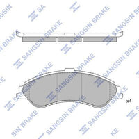 HiQ Front Brake Pads Set SP1229