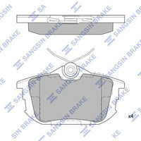 HiQ Rear Brake Pads Set SP1531