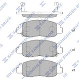 HiQ Front Brake Pads Set SP1231