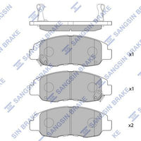 HiQ Front Brake Pads Set SP1231