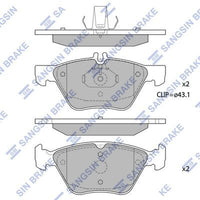 HiQ Front Brake Pads Set SP1088