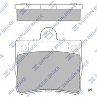 HiQ Rear Brake Pads Set SP1922