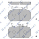 HiQ Front Brake Pads Set SP4159