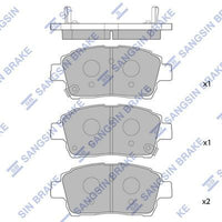 HiQ Front Brake Pads Set SP1232