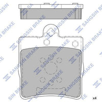 HiQ Rear Brake Pads Set SP2208
