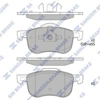 HiQ Front Brake Pads Set SP2122