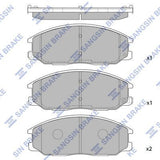 HiQ Front Brake Pads Set SP1171