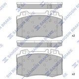 HiQ Front Brake Pads Set SP2193