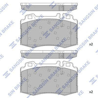 HiQ Front Brake Pads Set SP2193