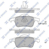 HiQ Rear Brake Pads Set SP2123