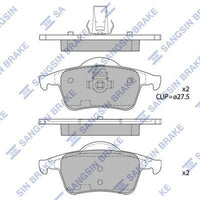 HiQ Rear Brake Pads Set SP2123