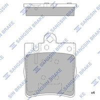 HiQ Rear Brake Pads Set SP1089A