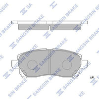 HiQ Front Brake Pads Set SP1589