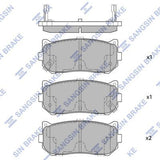 HiQ Rear Brake Pads Set SP1079-R