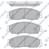 HiQ Front Brake Pads Set SP1235