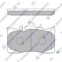 HiQ Front Brake Pads Set SP4314