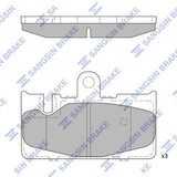 HiQ Rear Brake Pads Set SP1772