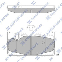 HiQ Rear Brake Pads Set SP1772