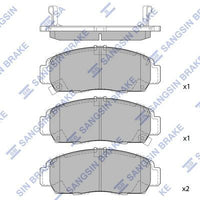 HiQ Front Brake Pads Set SP2114