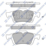 HiQ Rear Brake Pads Set SP1834