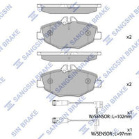HiQ Front Brake Pads Set SP2194