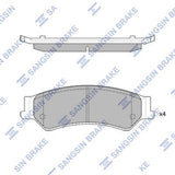 HiQ Rear Brake Pads Set SP1636