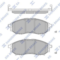 HiQ Front Brake Pads Set SP1249