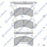 HiQ Front Brake Pads Set SP1279